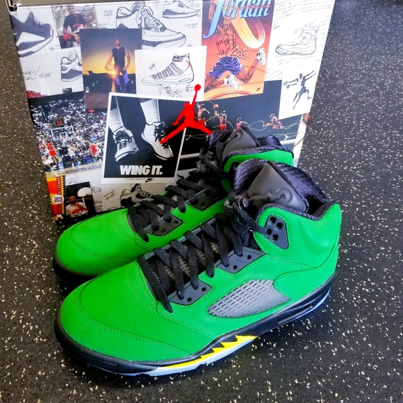 Jordan Other - Nike Air Jordan 5 Retro SE Oregon Men's Size 11 CK